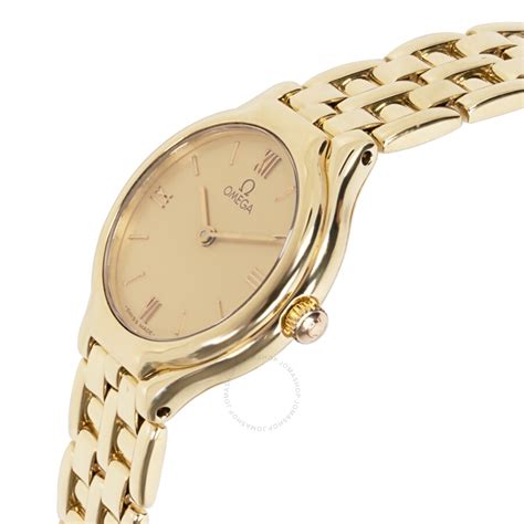 omega deville watch ladies price|omega deville ladies quartz watch.